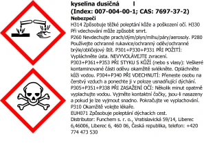 Kyselina dusičná 65% OMEZENÍ