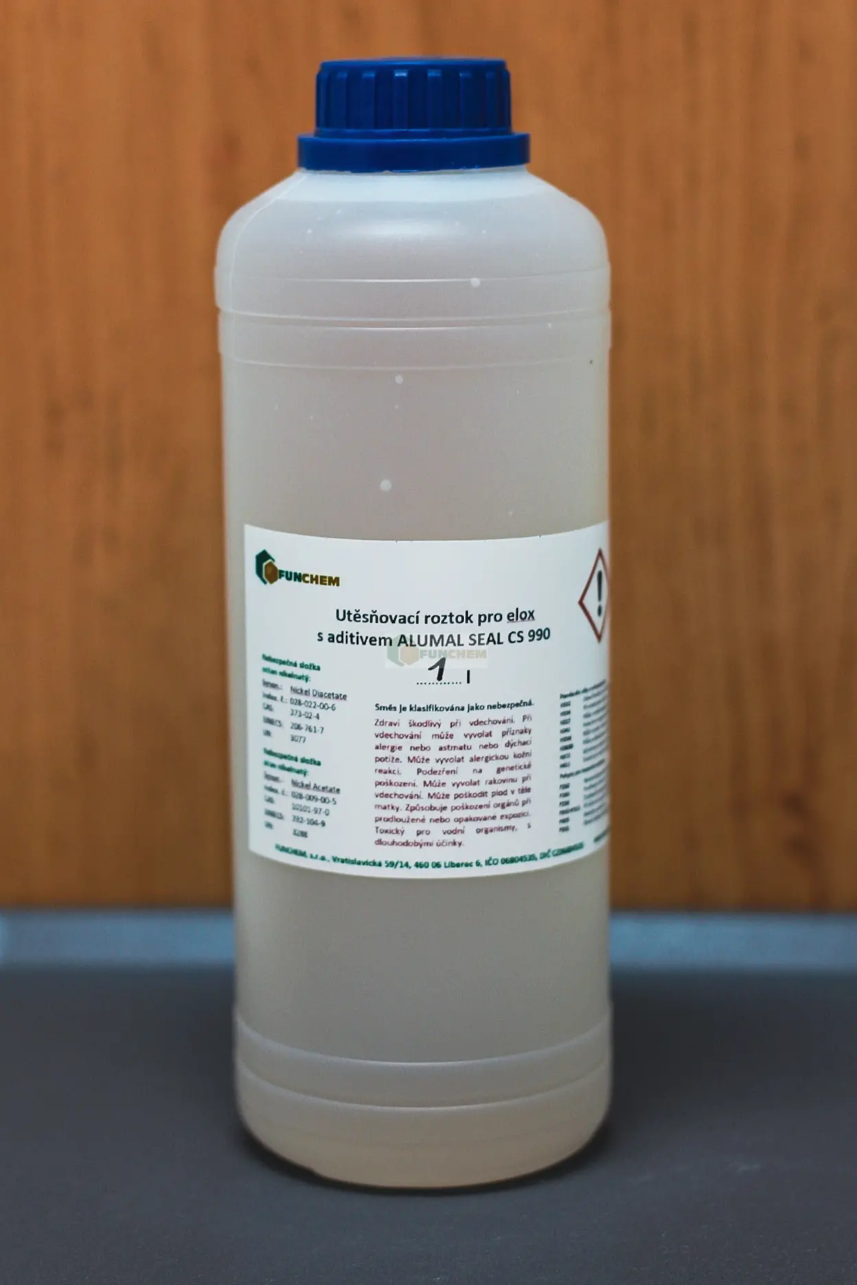 Utěsňovací roztok pro elox s aditivem Alumal Seal CS 990 1l
