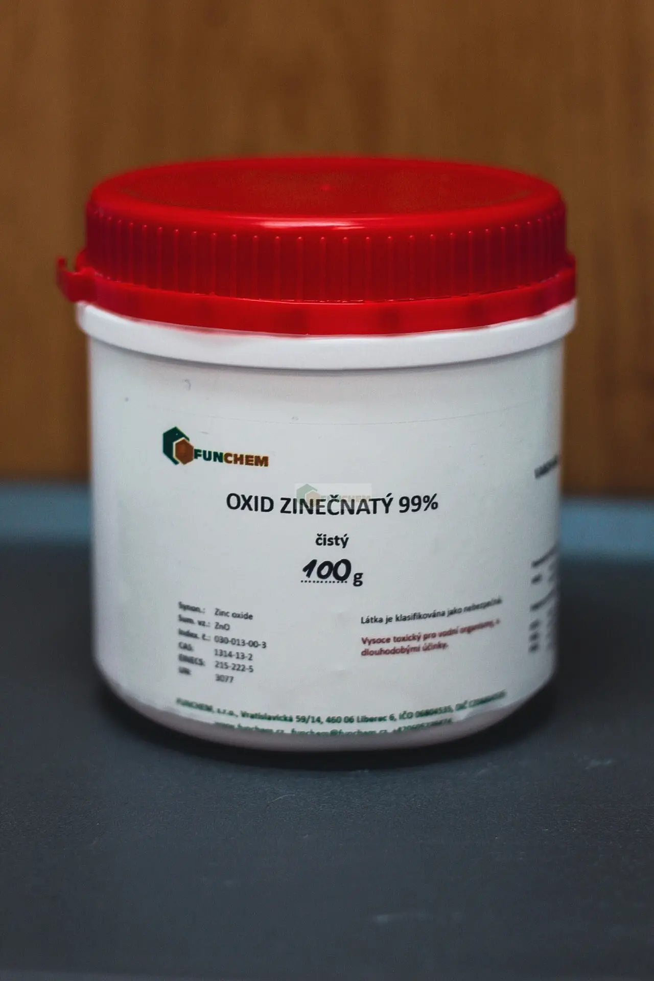 Oxid zinečnatý č. 100 g
