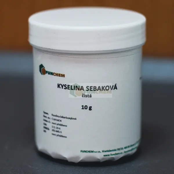 Kyselina sebaková 10 g