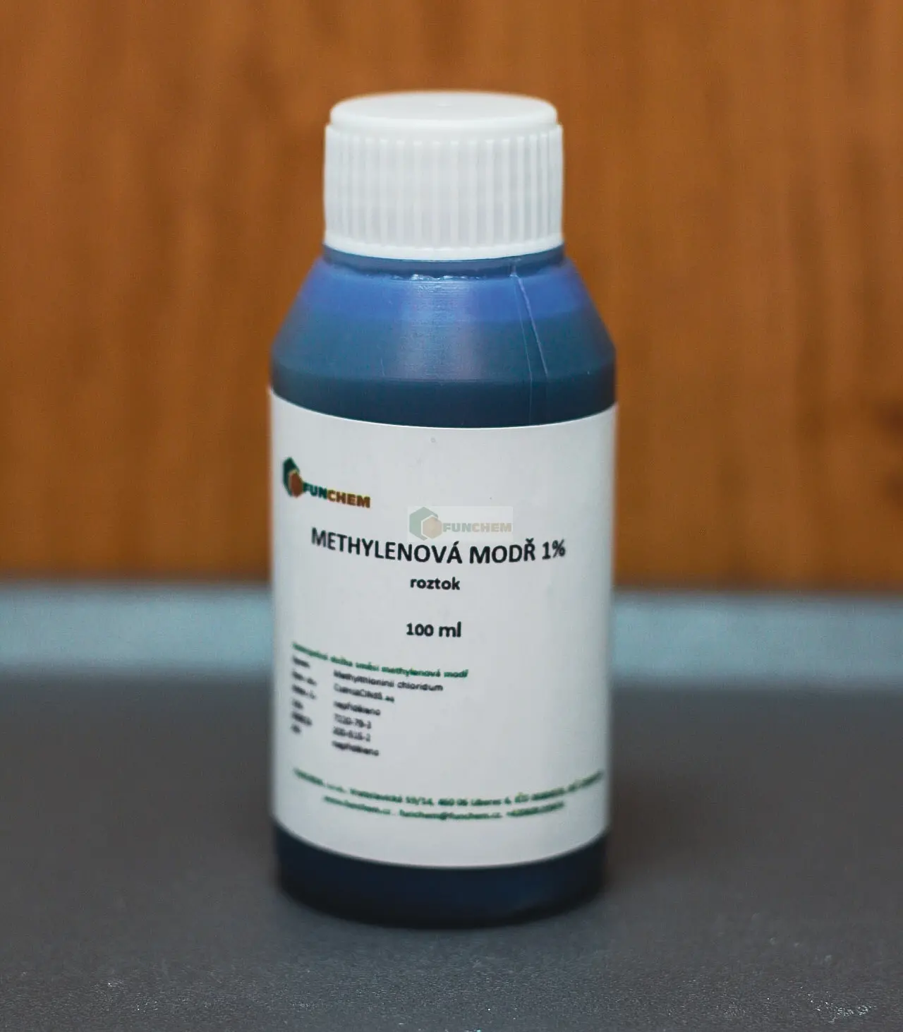 Methylénová modř roztok 1% 100 ml