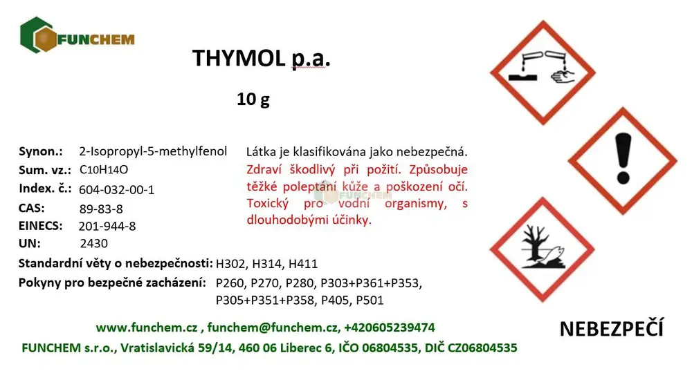 Thymol p.a. 10g