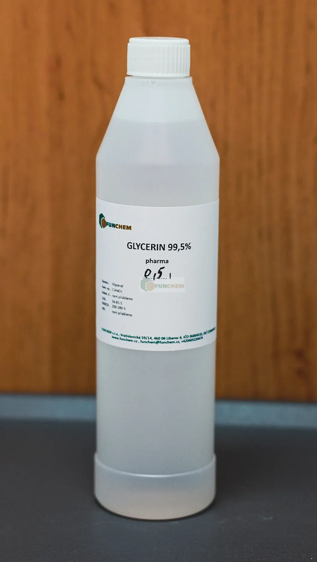 Glycerin bezvodý 99,5% pharma 500ml