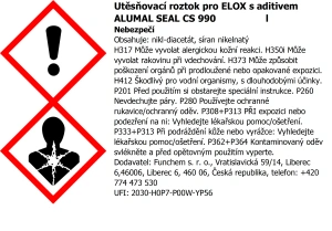 Utěsňovací roztok pro elox s aditivem Alumal Seal CS 990 1l