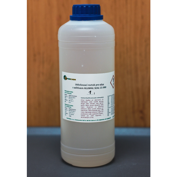 Utěsňovací roztok pro elox s aditivem Alumal Seal CS 990 1l