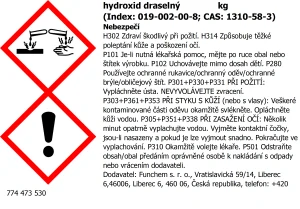 Hydroxid draselný šupinky