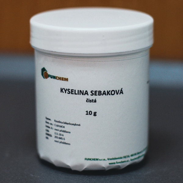 Kyselina sebaková 10 g
