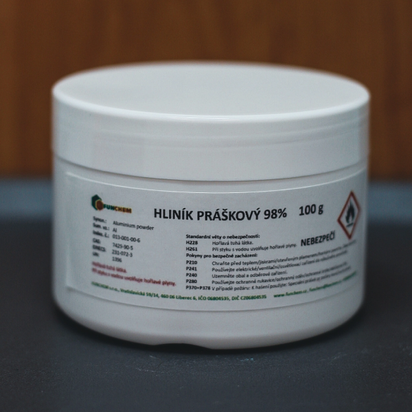 Hliník práškový 98% 100 g