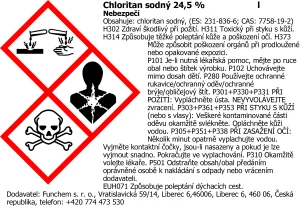 Chloritan sodný 24,5%