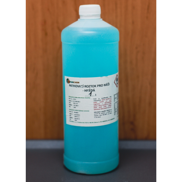 Patinovací roztok pro měď - hnědá