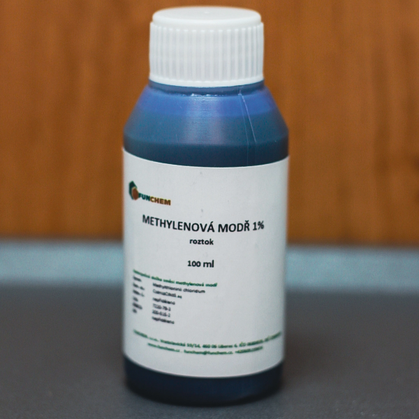 Methylénová modř roztok 1% 100 ml