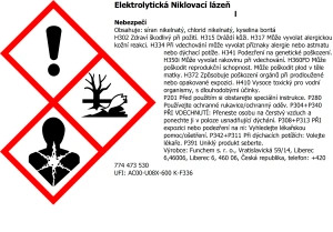 Galvanická niklovací lázeň lesklá