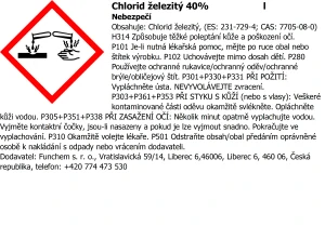Chlorid železitý tekutý