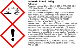 Hydroxid lithný 98%