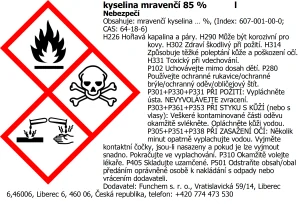 Kyselina mravenčí 85%