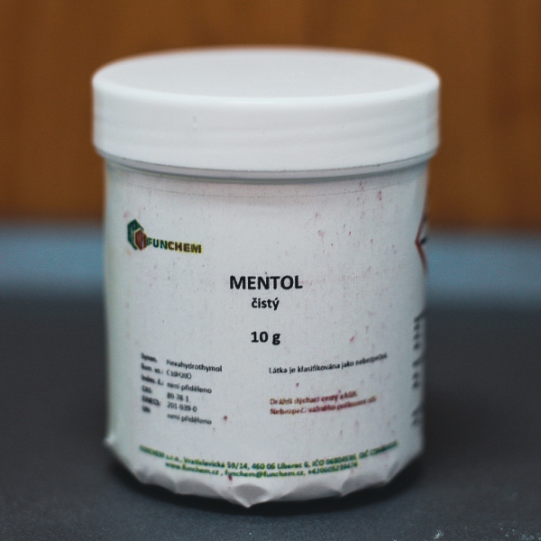 Mentol č. 10 g