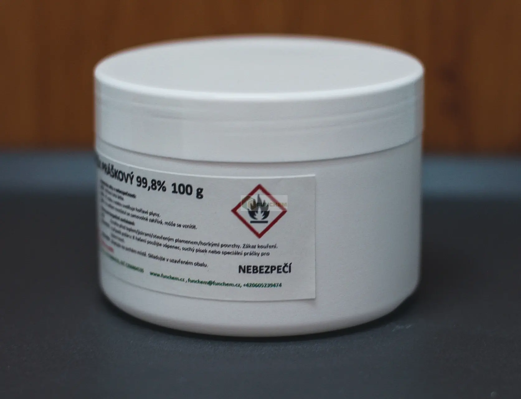 Hořčík práškový 99,8% 100 g