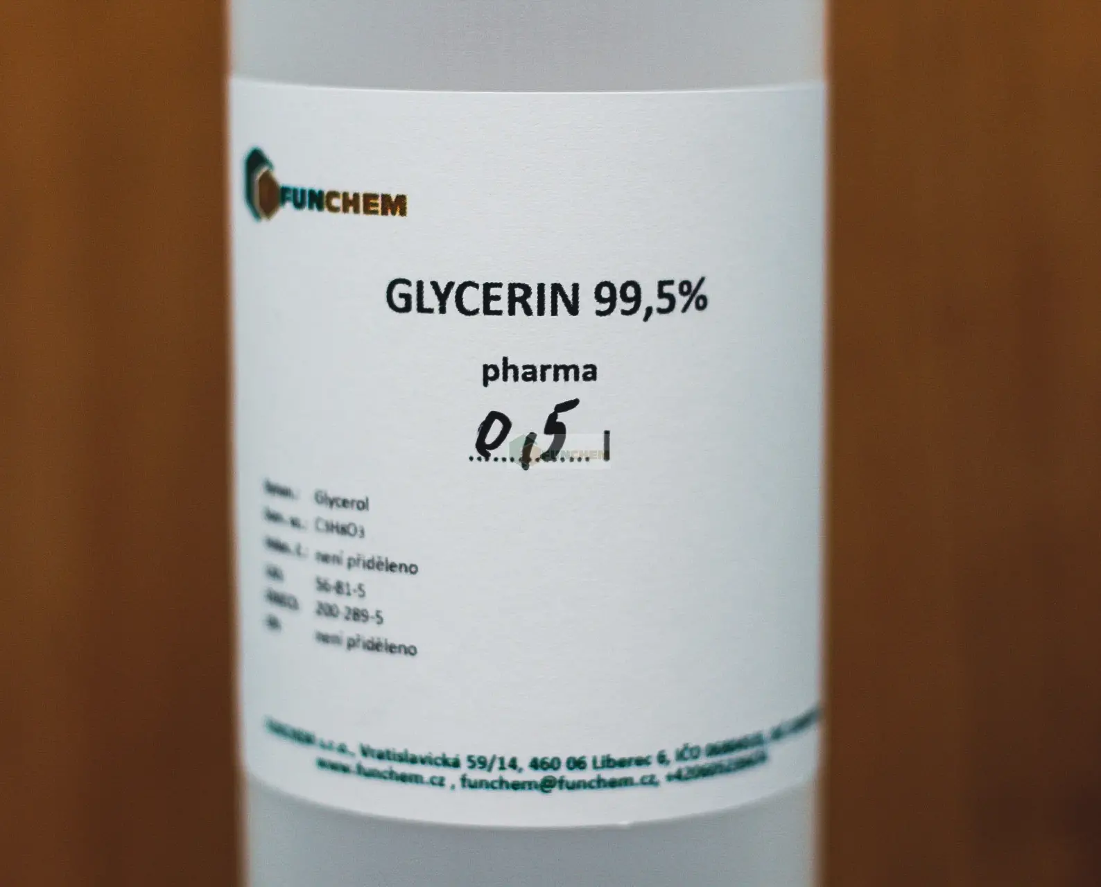 Glycerin bezvodý 99,5% pharma 500ml