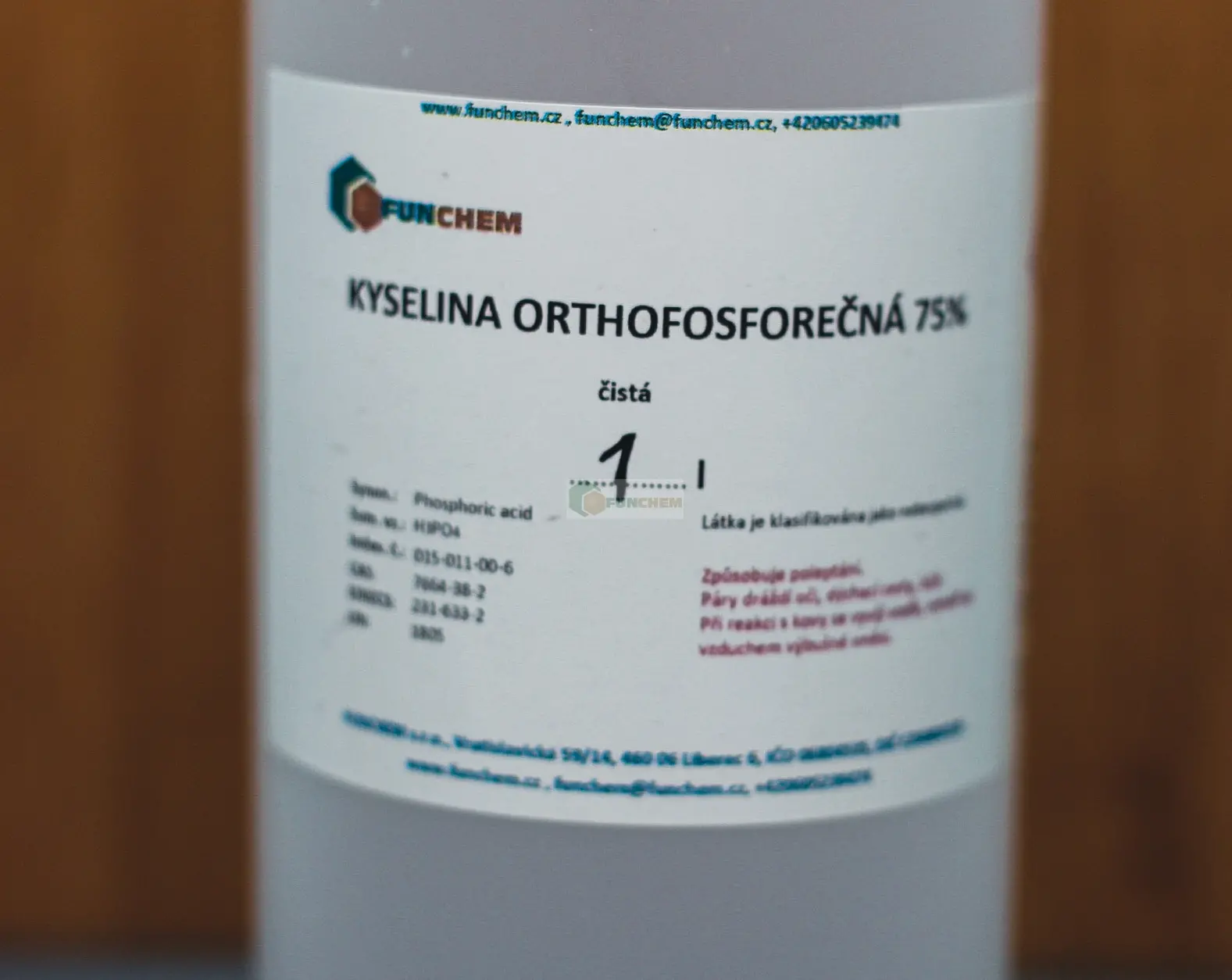 Kyselina fosforečná 75% OMEZENÍ