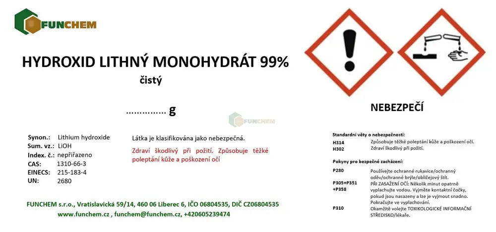 Elektrolyt do nikl-kadmiových baterií - aplikační sada pro výrobu 1000 ml elektrolytu