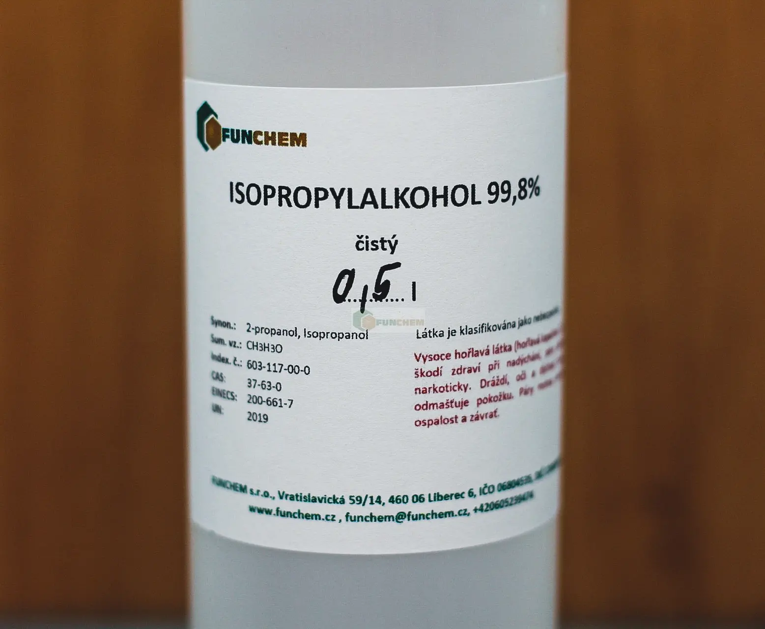 Isopropylalkohol čistý 99,8% 500 ml