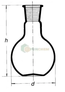 Varná baňka 1000 ml zábrus NZ 29/32 s plochým dnem