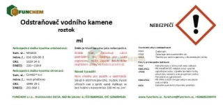 Odstraňovač vodního kamene