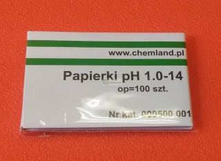 Univerzální pH papírky 1-14 100 ks - knížečka