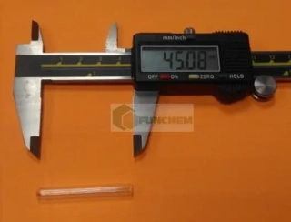 Zkumavka s kulatým dnem 3/45 aglutinační