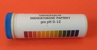 Univerzální pH papírky 0-12 100 ks 