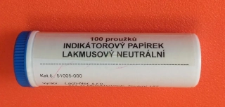  Lakmusový papírek neutrální  100 Ks